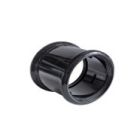 110mm Double Socket Slip Coupler – Black