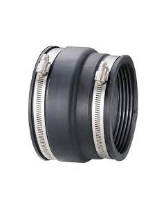 4inch Clay to 110mm Plastic - Flexible Economy Adaptor (£3.99)