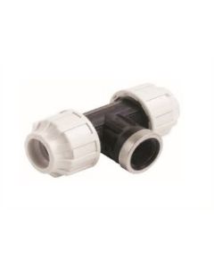 32mm MDPE Tee X 1 Inch Female BSP