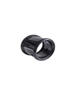 110mm Double Socket Slip Coupler – Black