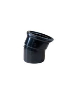 110mm 15” Single Socket Bend – Black
