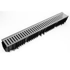 Standard Drain Channel (£9.63) x 1m With Galvanised Grate