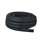 160mm x 25m Black Twinwall Duct Coil (£114.64)