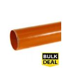 110mm Underground Drainage Pipe (£9.33) 3m Plain Ended x 86