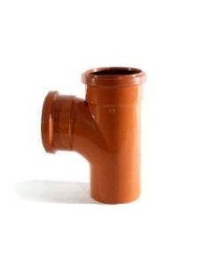 160mm x 160mm x 160mm Double Socket 90° Equal Underground Drainage Junction