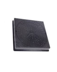 450mm Dia Round To Square Plastic Cover And Frame (Driveway) 3.5 Tonne (£35.96) x 20