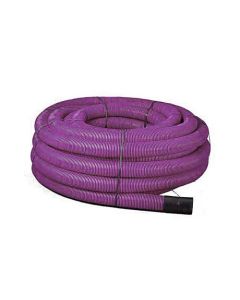 63/50mm x 50m Purple Twinwall Duct Coil (£59.71)