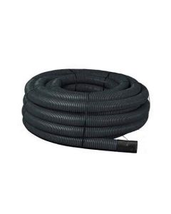 160/137mm x 25m Black Twinwall Duct Coil (£118.77)